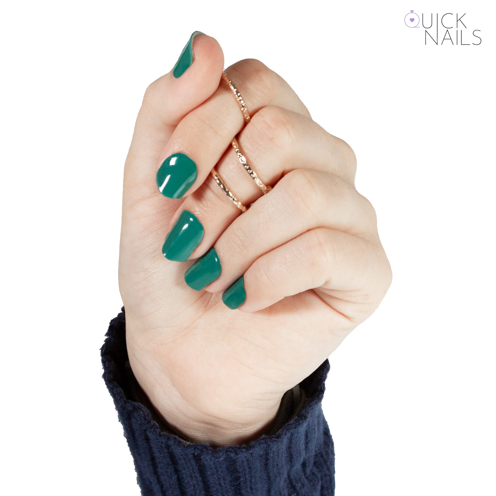 Gel Nail Strip Evergreen Whisper