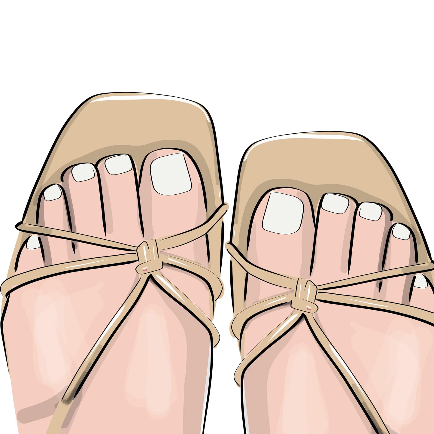 Gel Toe Strip Polar Purity