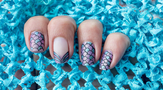Mermaid Nails: Die schönsten Meerjungfrauen-Nageldesigns