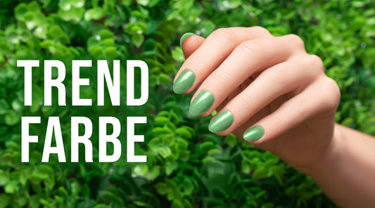 Trendfarbe Herbst 2021: Grün für dein Nageldesign!