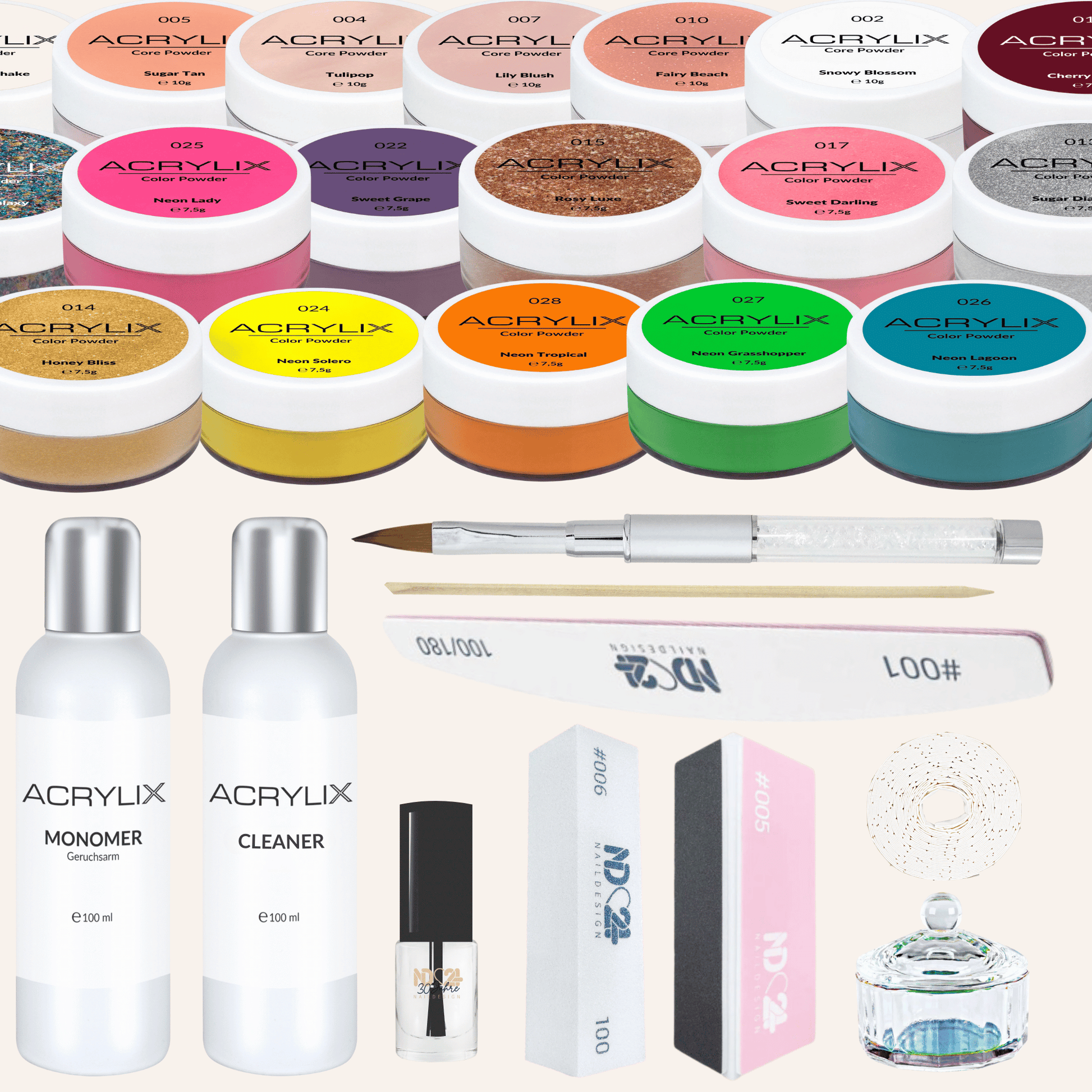 ACRYLIX Powder Starter Set Basic