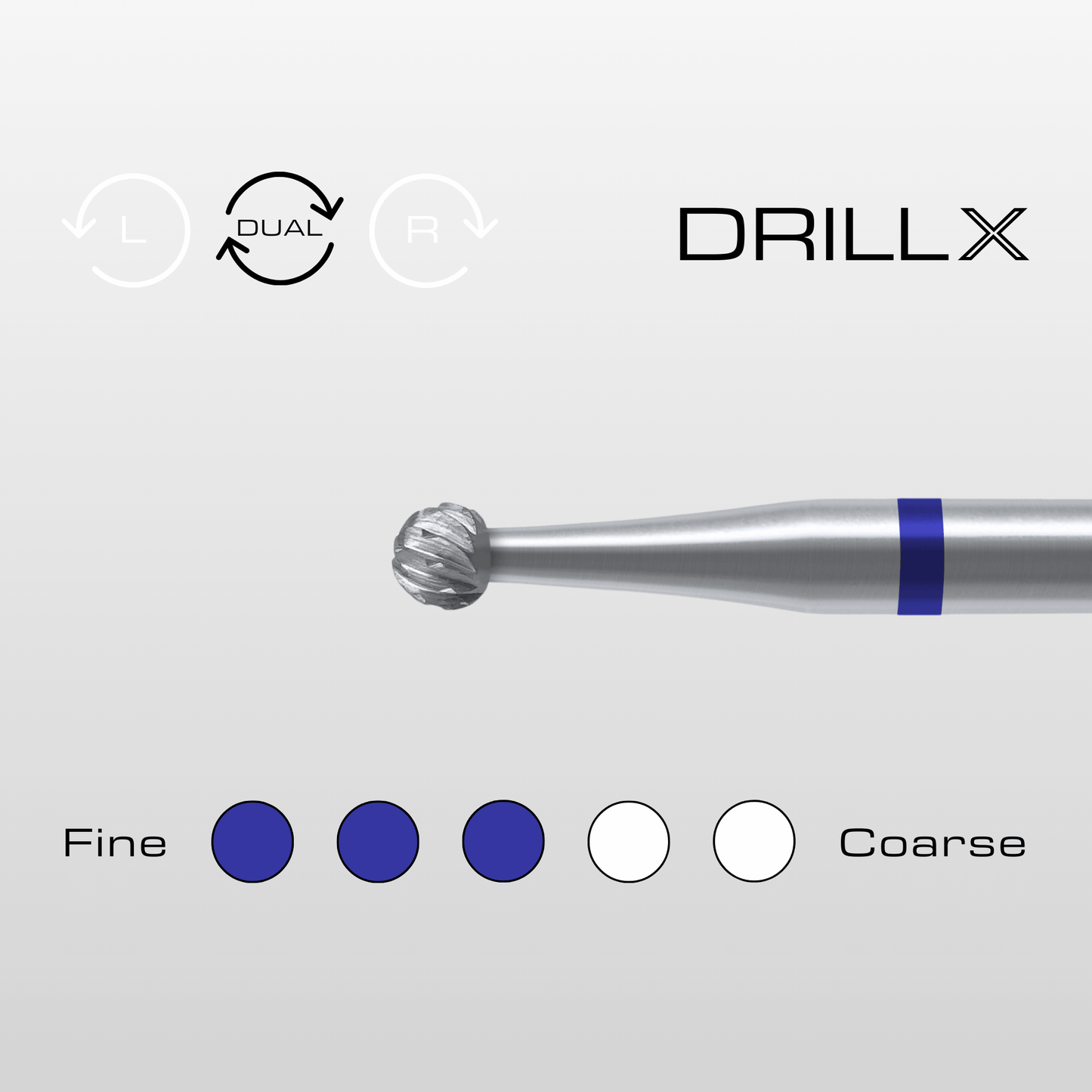 DRILLX Remover Bit Kugel medium