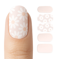 Gel Nail Strip Blushing Daisy
