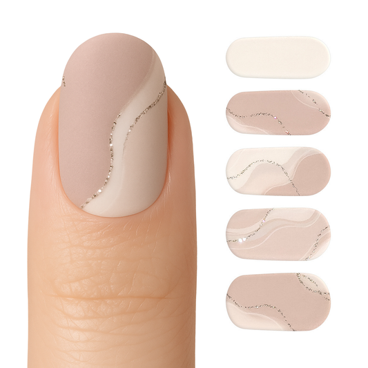 Gel Nail Strip Silky Breeze