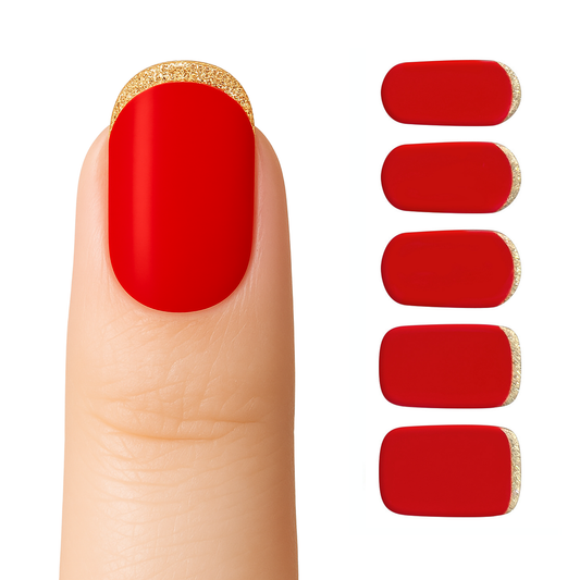 Gel Nail Strip Scarlet Fire