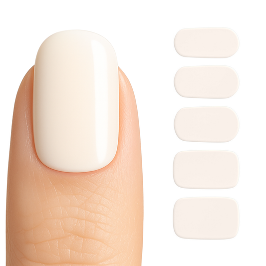 Gel Nail Strip Velvety Nude