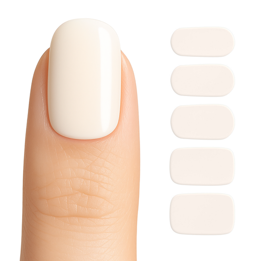 Gel Nail Strip Velvety Nude
