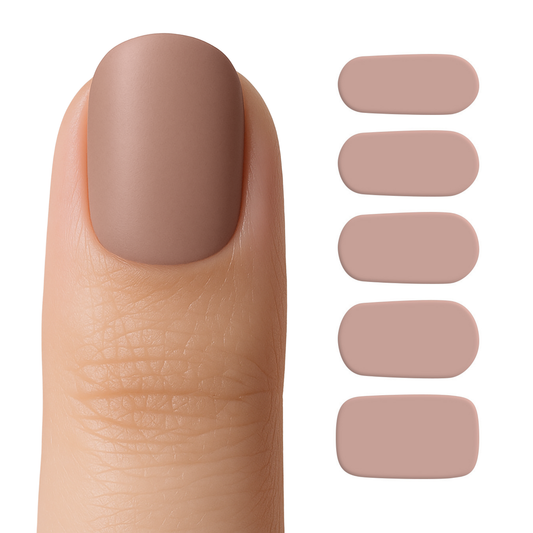 Gel Nail Strip Toffee Twist