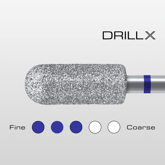 DRILLX Manicure Diamant Bit Zylinder medium