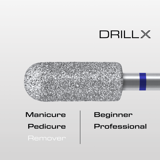 DRILLX Manicure Diamant Bit Zylinder medium