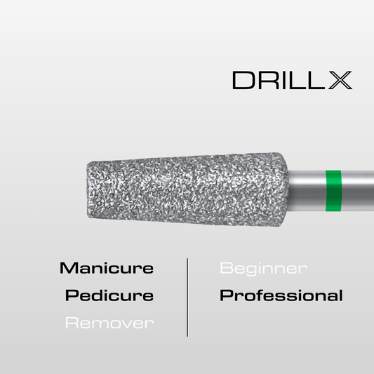 DRILLX Manicure Diamant Bit Konus grob