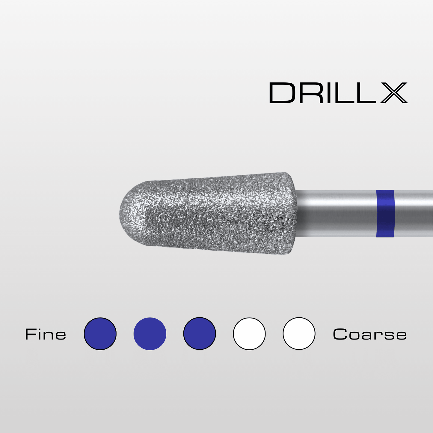 DRILLX Manicure Diamant Bit Konus medium