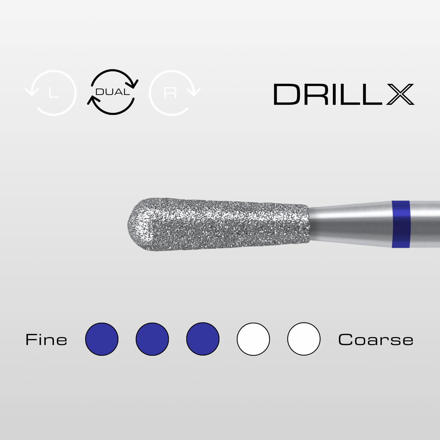 DRILLX Manicure Diamant Bit Konus