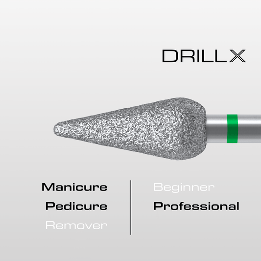 DRILLX Manicure Diamant Bit Konus grob