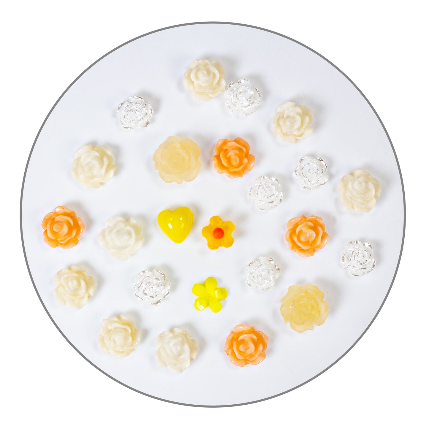 Nailart Overlay Flower Mix