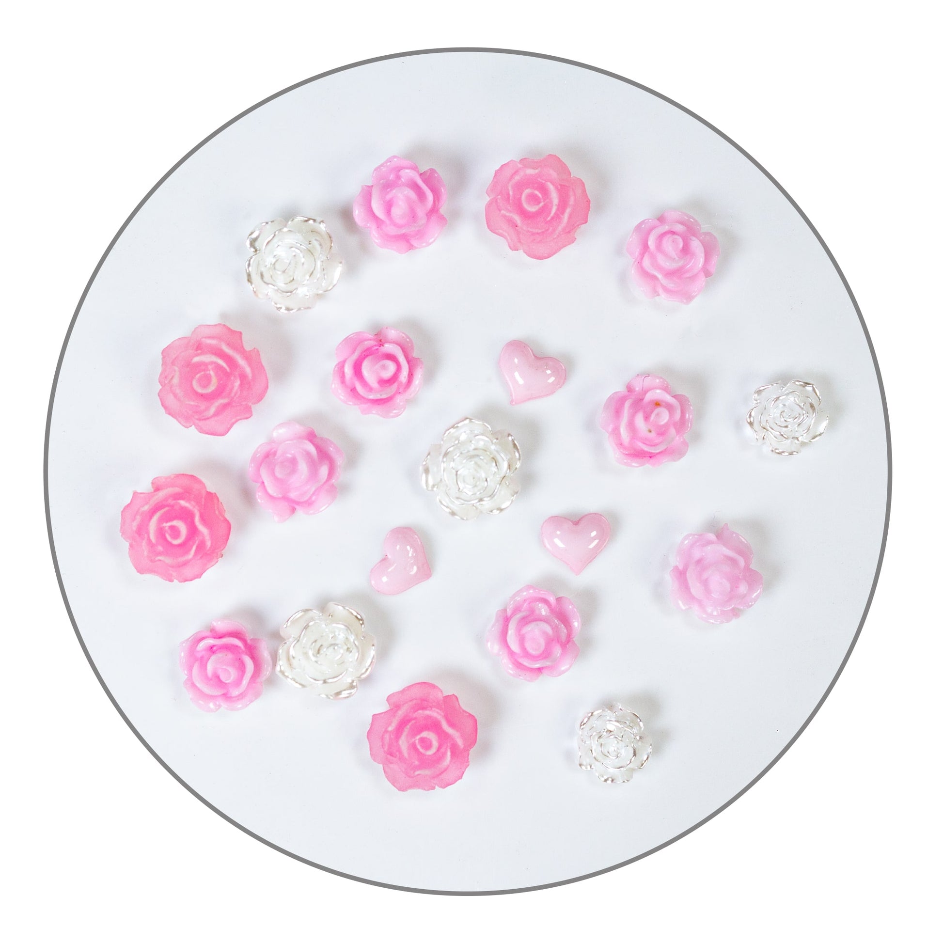 Nailart Overlay Flower Mix