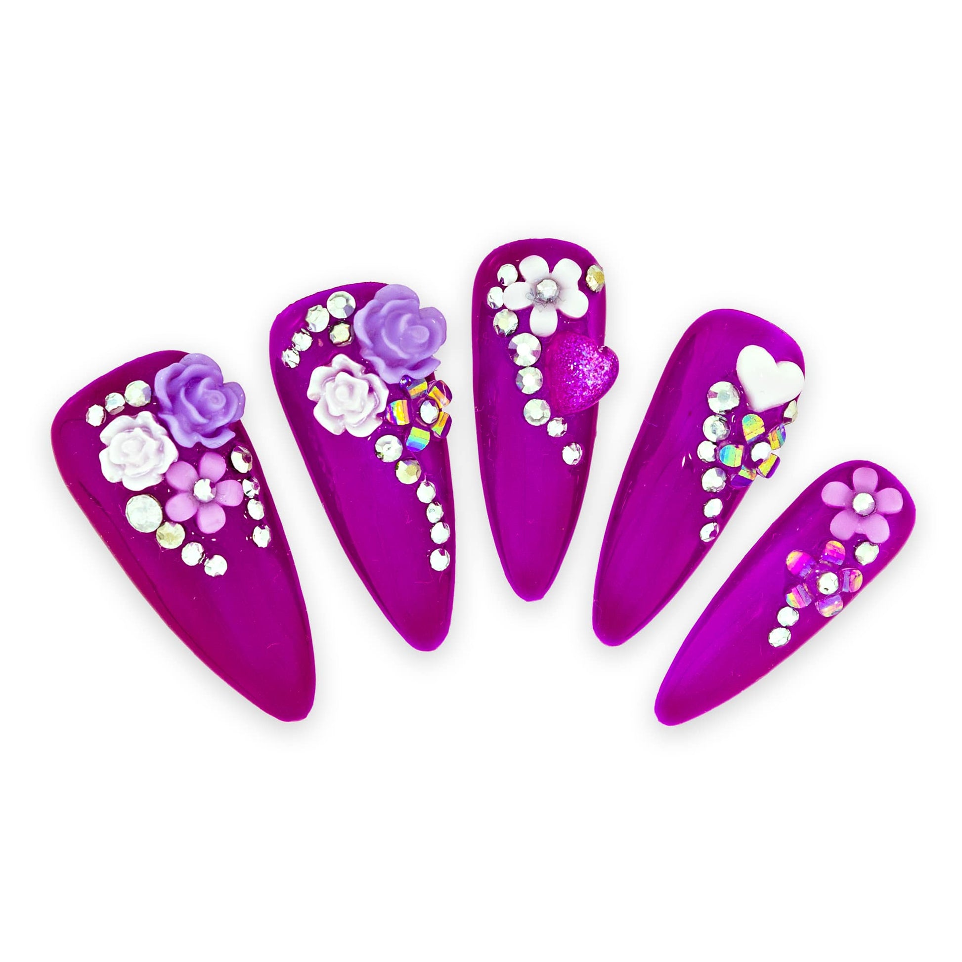 Nailart Overlay Flower Mix