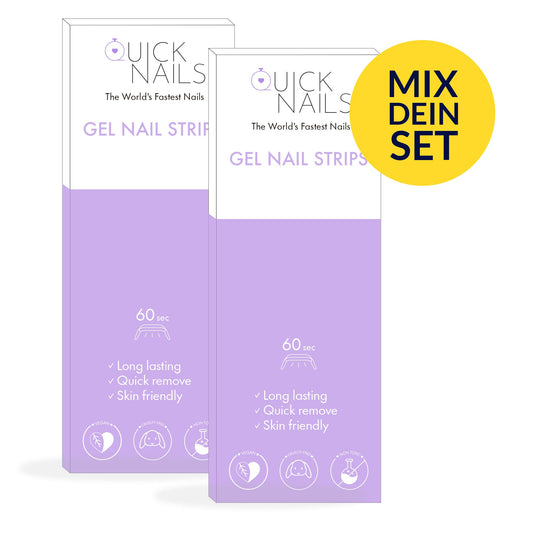 Quick Nails Refill Strips Set