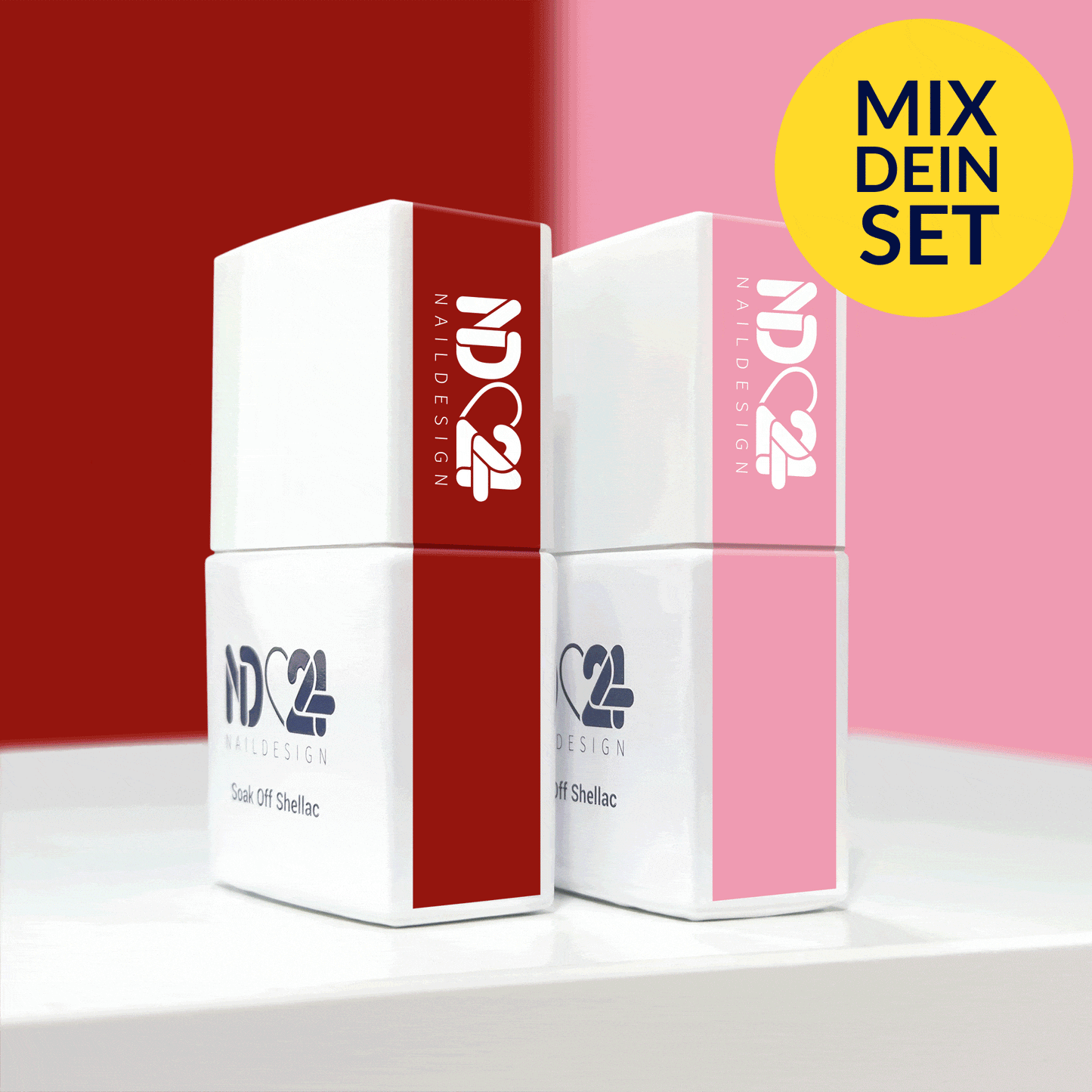 Mix Shellac Soak Off Shellac Mix Your Collection Set – ND24 NailDesign