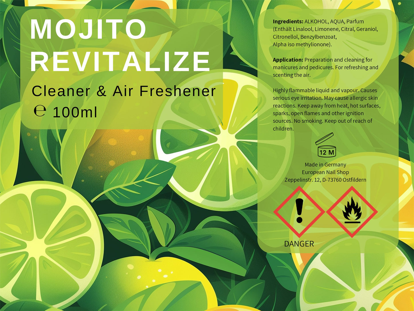 Mojito Revitalize Cleaner & Raumspray 100ml