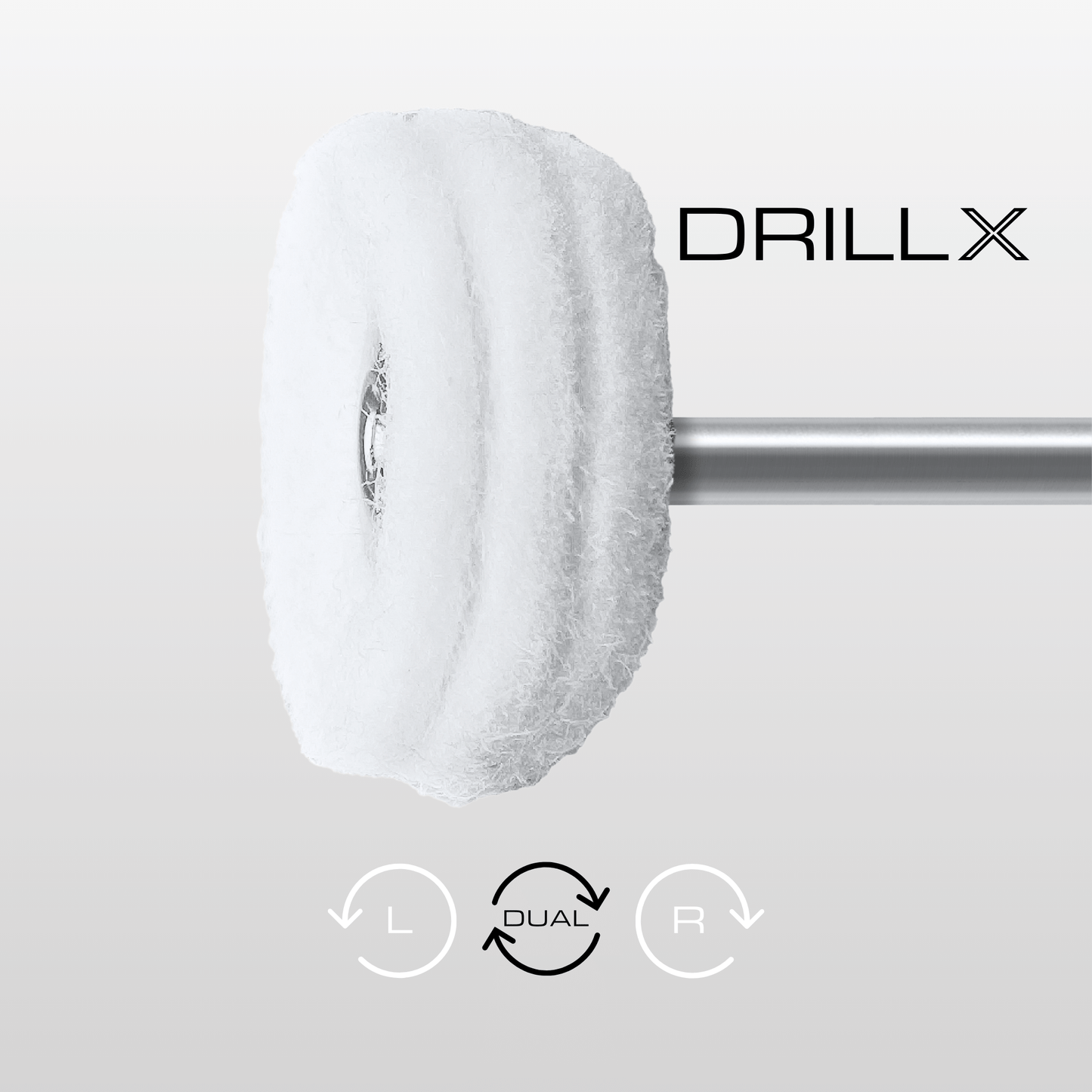 DRILLX Felt Polish Bit