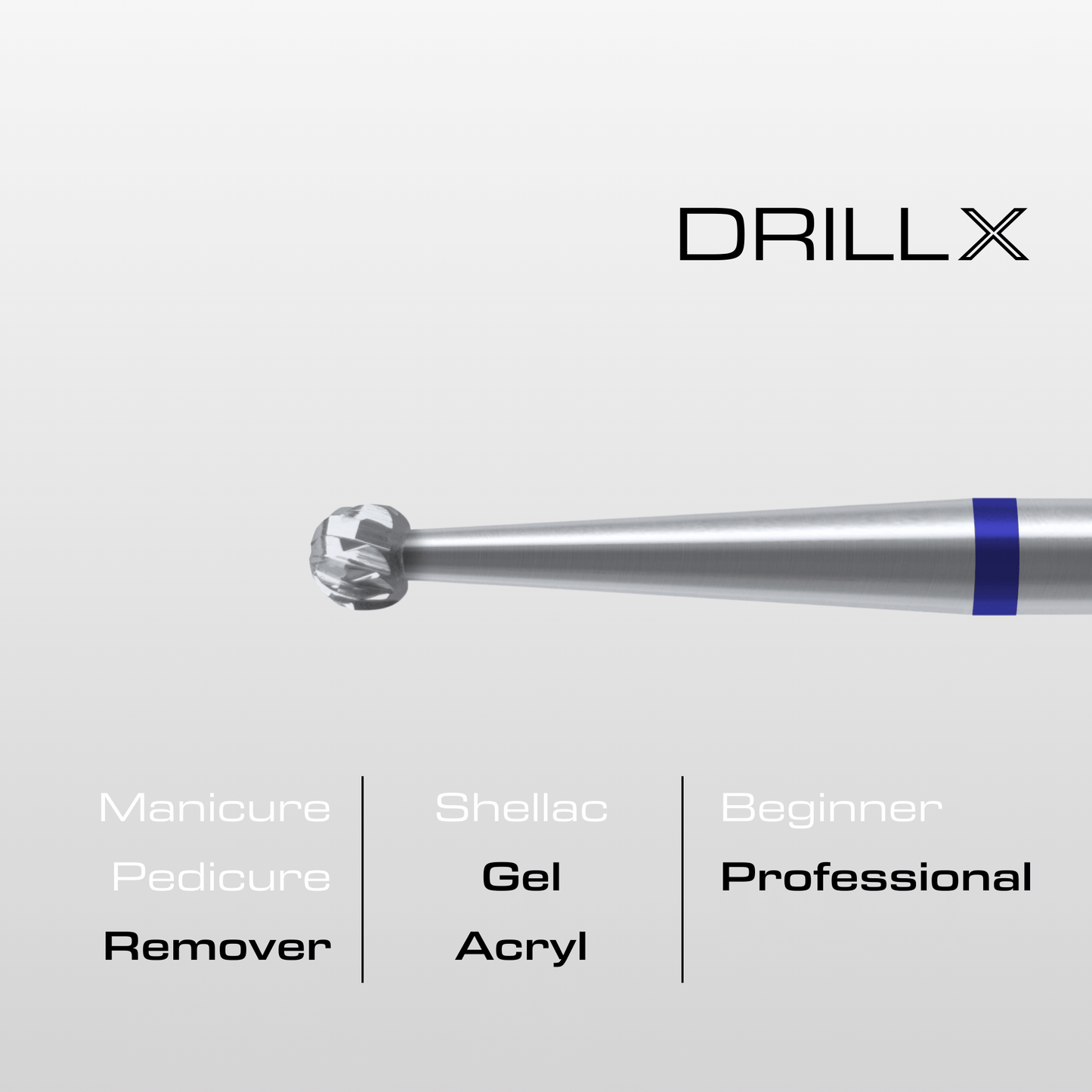 DRILLX Remover Bit Kugel medium