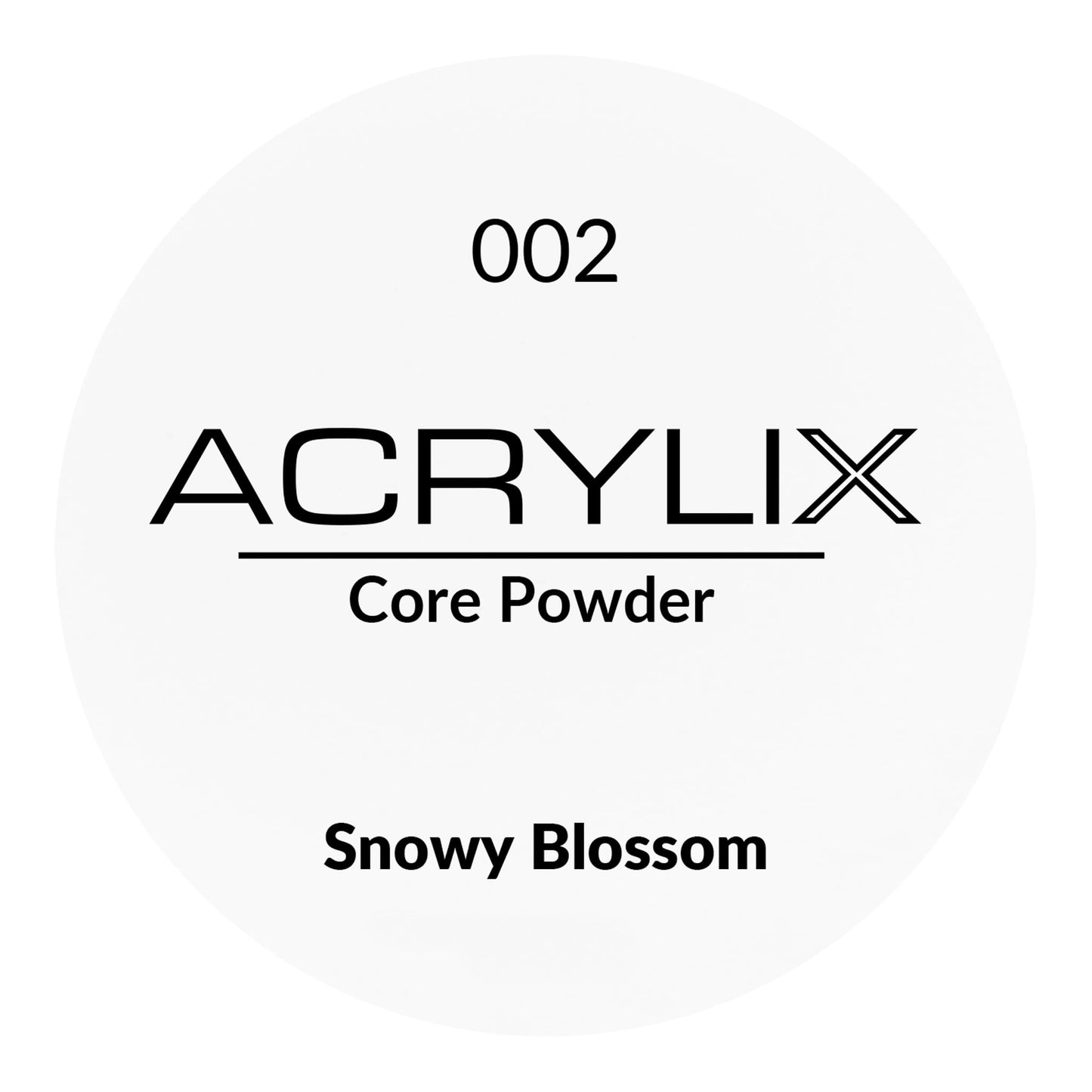 002 AcryliX Core Powder Snowy Blossom