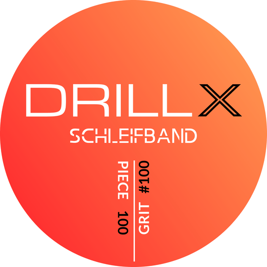 DRILLX Schleifband #100 GROB