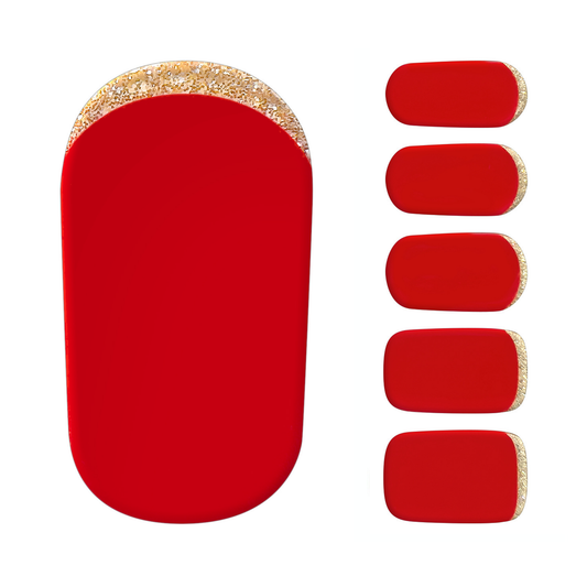 Gel Nail Strip Scarlet Fire