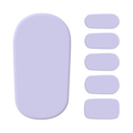 Gel Nail Strip Set Lil' Starfish