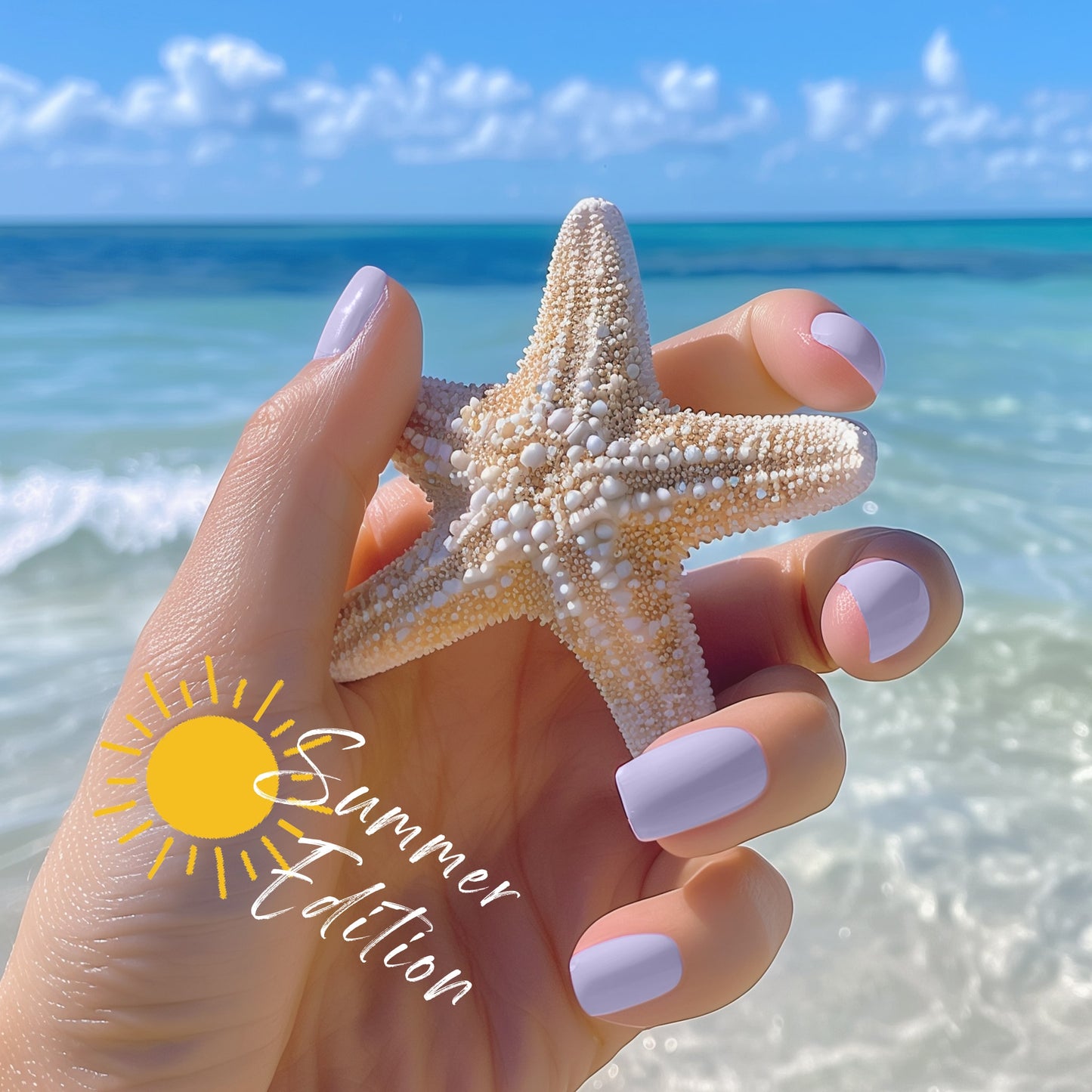 Gel Nail Strip Set Lil' Starfish