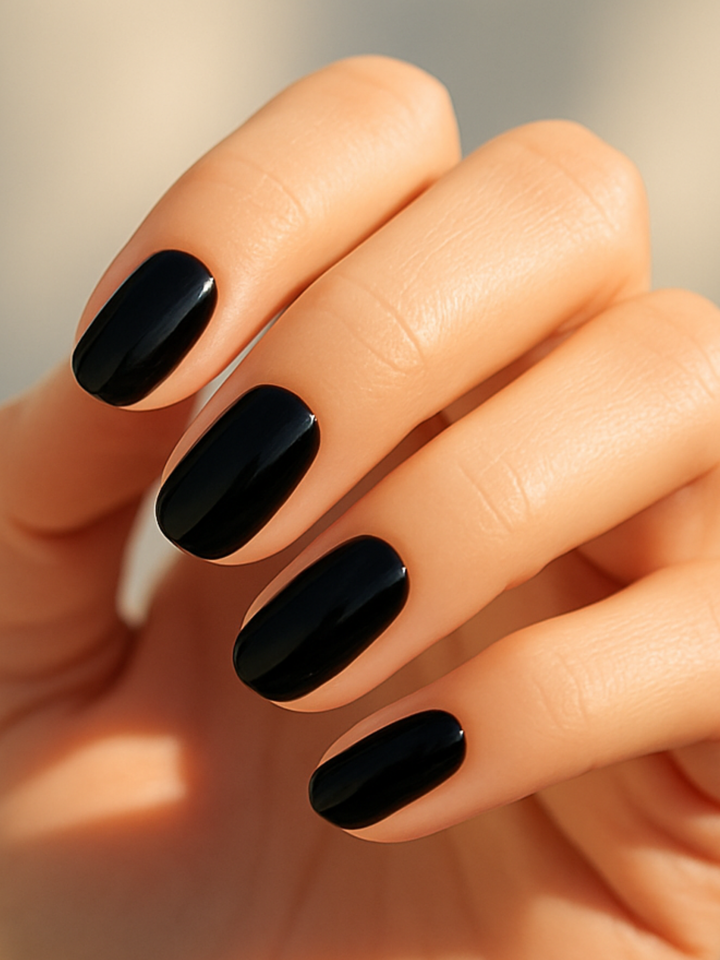 Bande d'ongles en gel Cendre de minuit