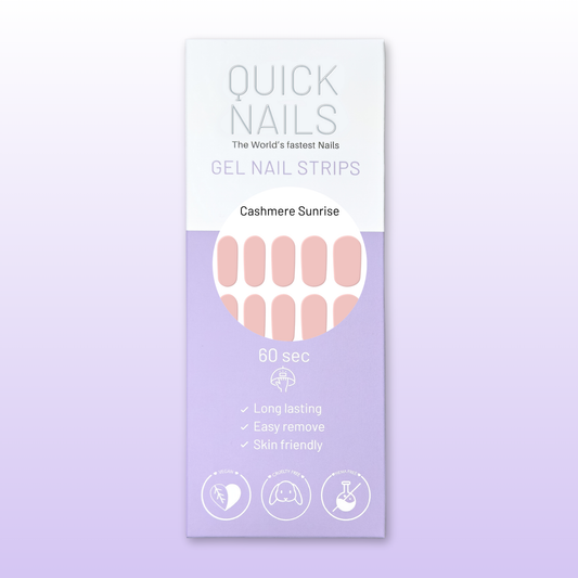 Gel Nail Strip Cashmere Sunrise