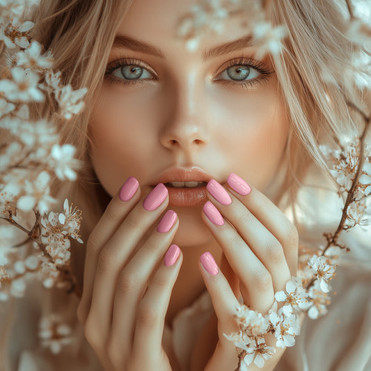 Gel Nail Strip Vintage Rose Kiss