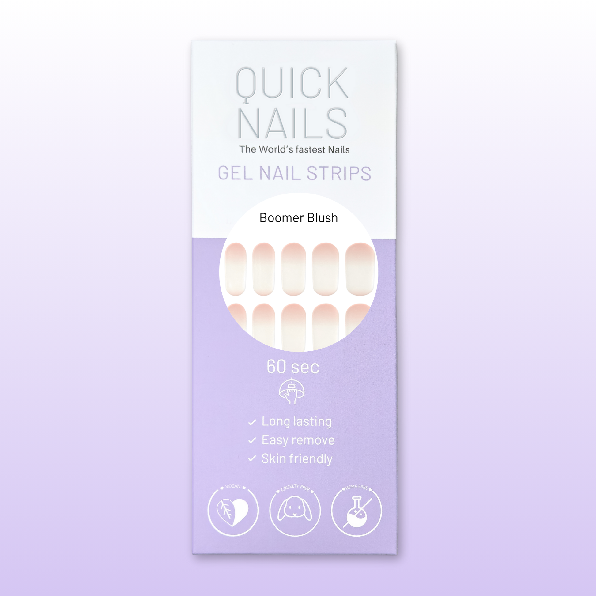Gel Nail Strip Boomer Blush