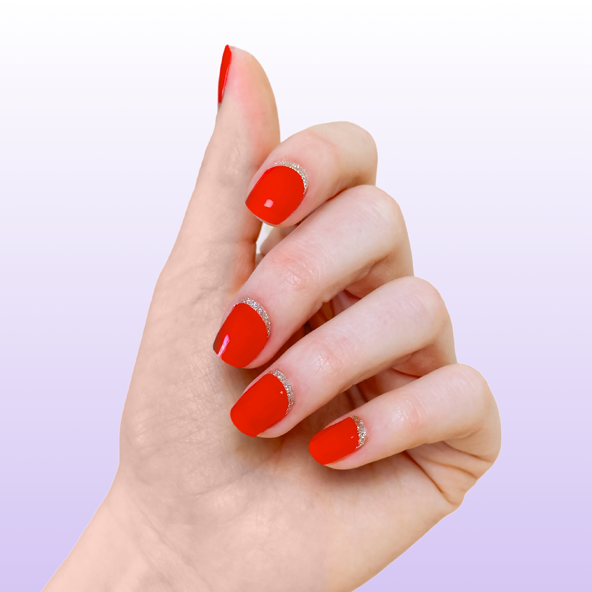 Gel Nail Strip Scarlet Fire