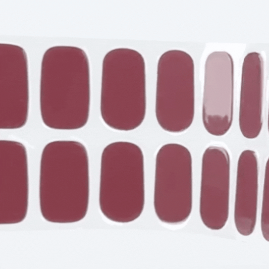 Gel Nail Strip Mangosteen