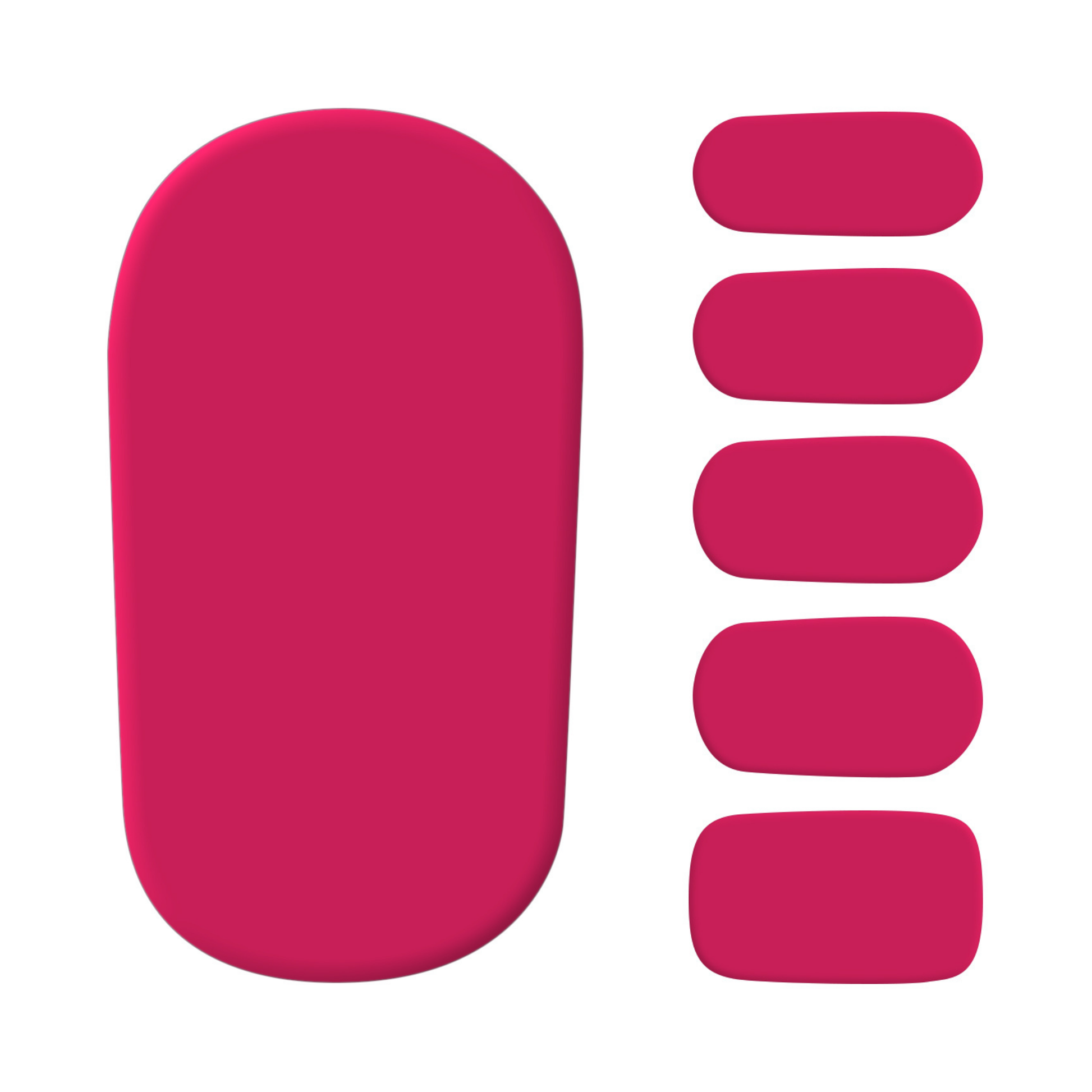 Gel Nail Strip Pink Velvet Magic