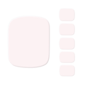 Gel Toe Strip Flamingo Flair