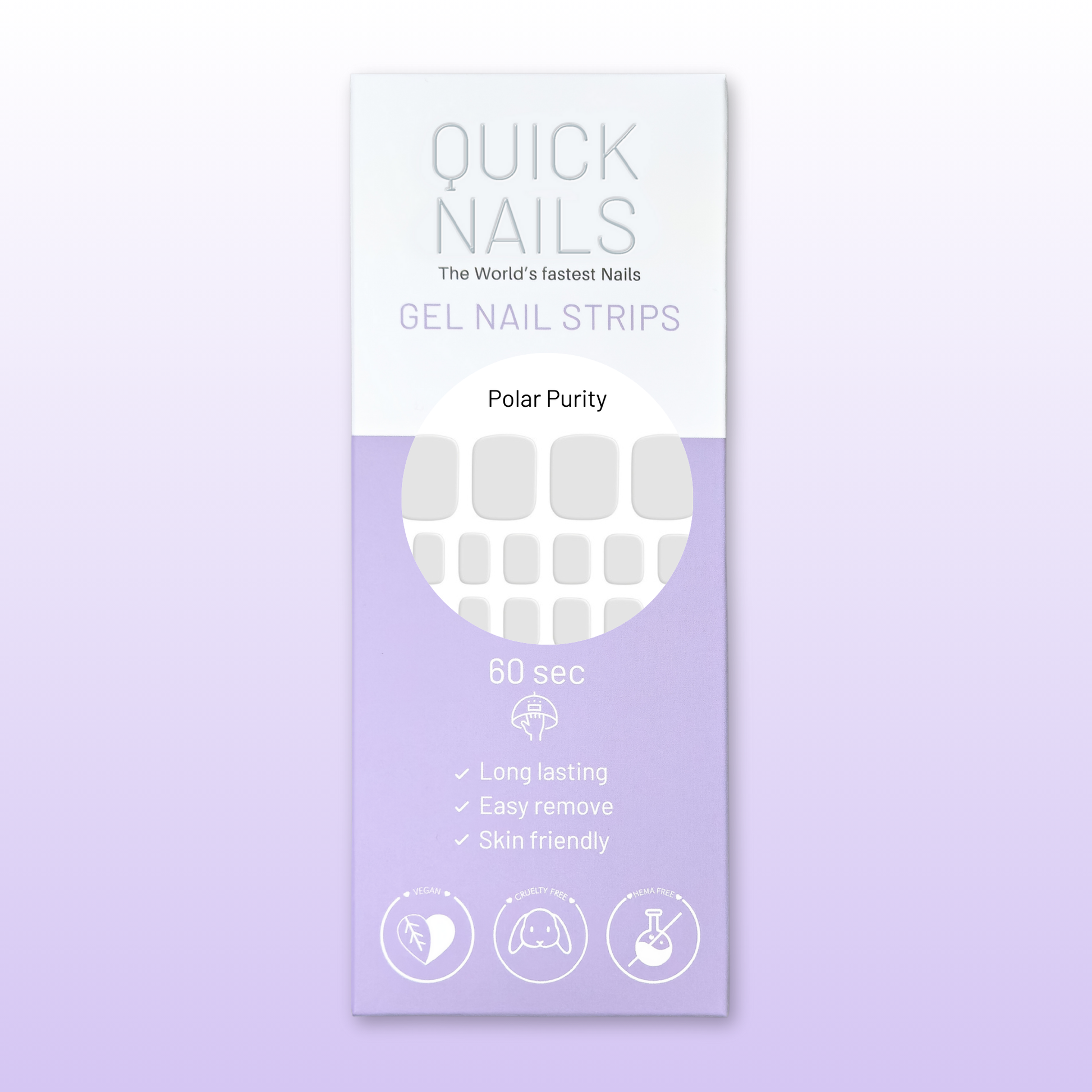 Gel Toe Strip Polar Purity