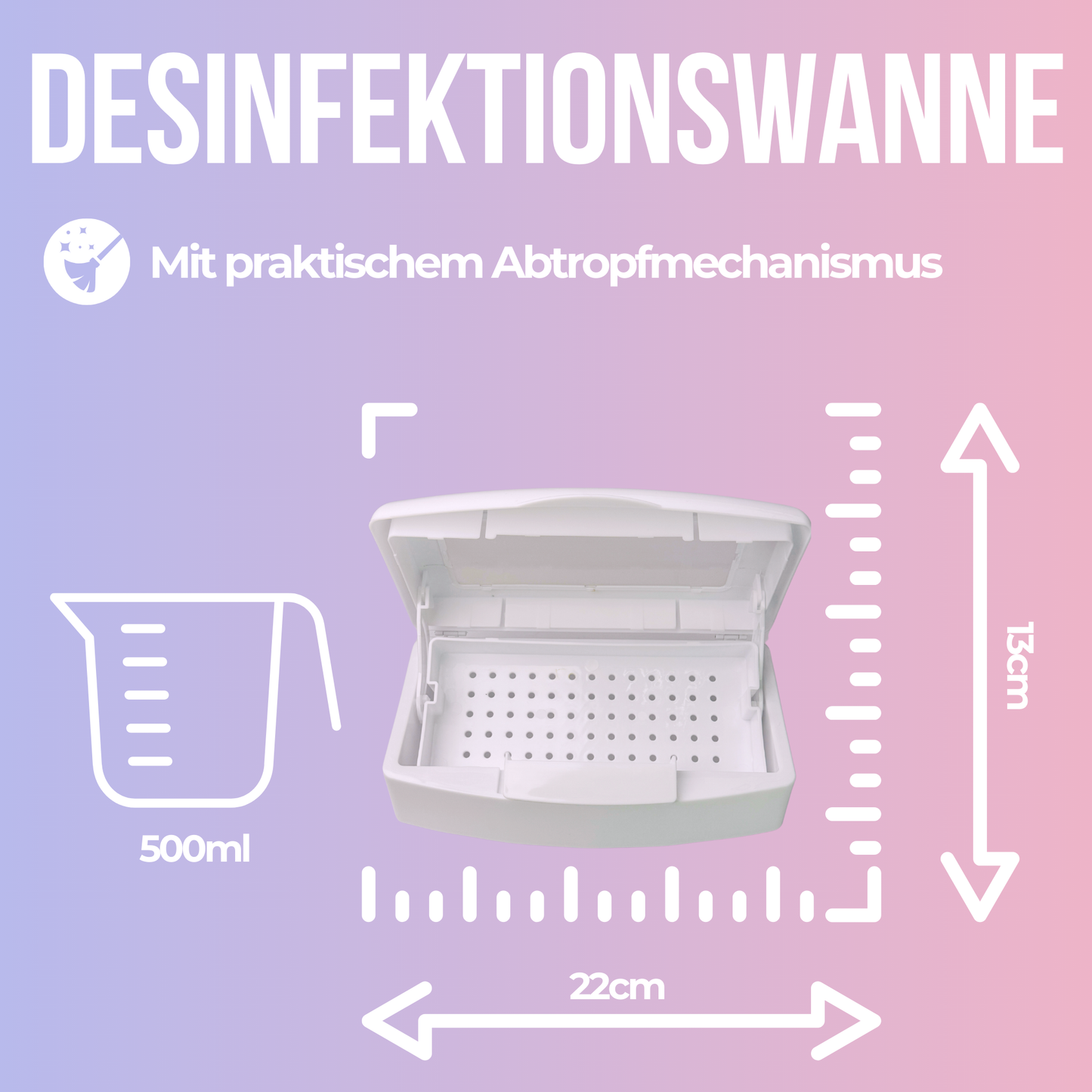 BEAUTYSept Desinfektionswanne