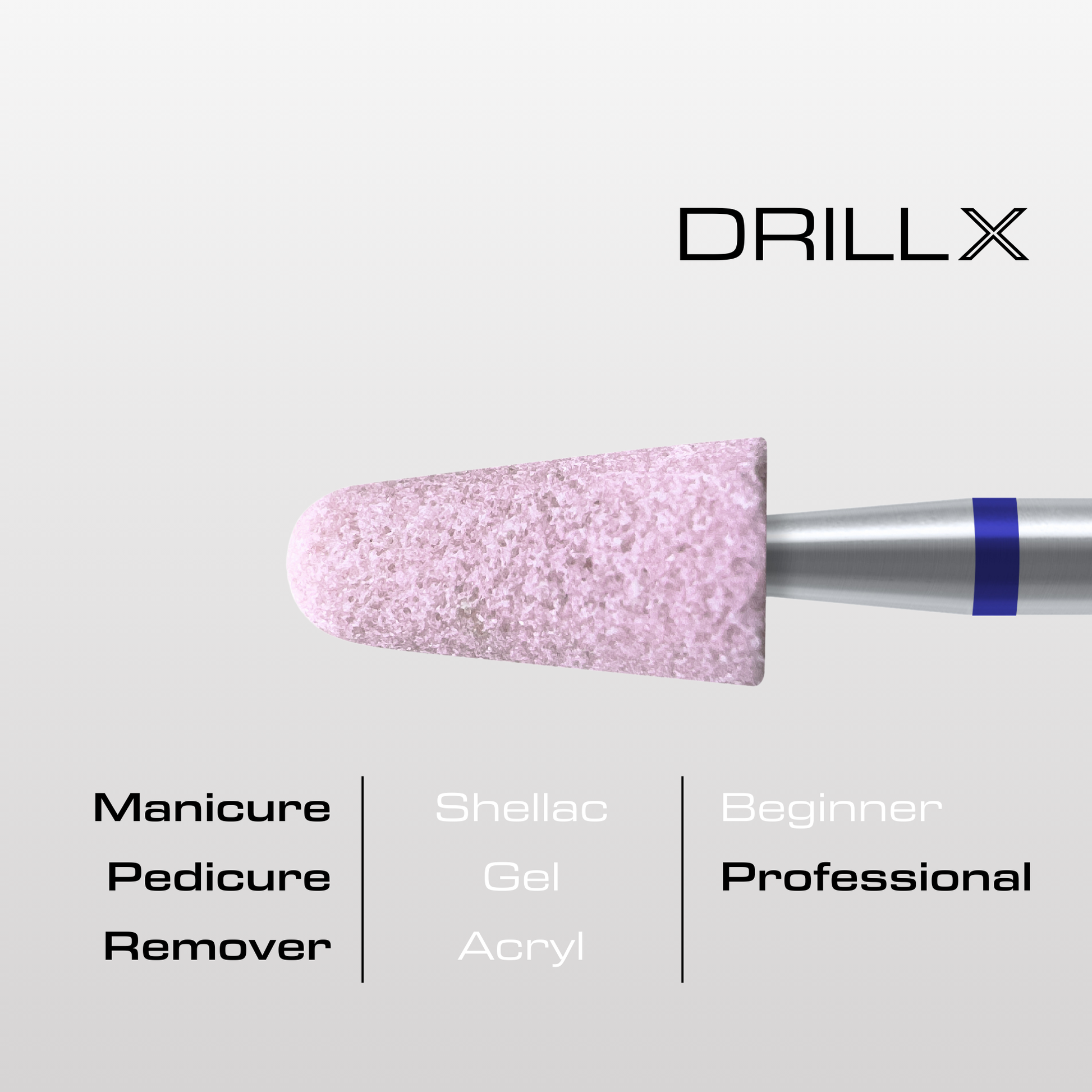 DRILLX Premium Manicure Polish Bit medium