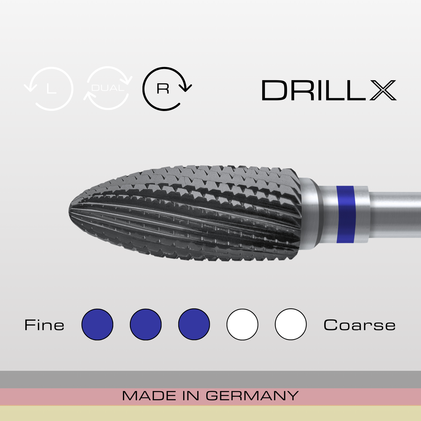 DRILLX Premium Remover Bit Birne medium