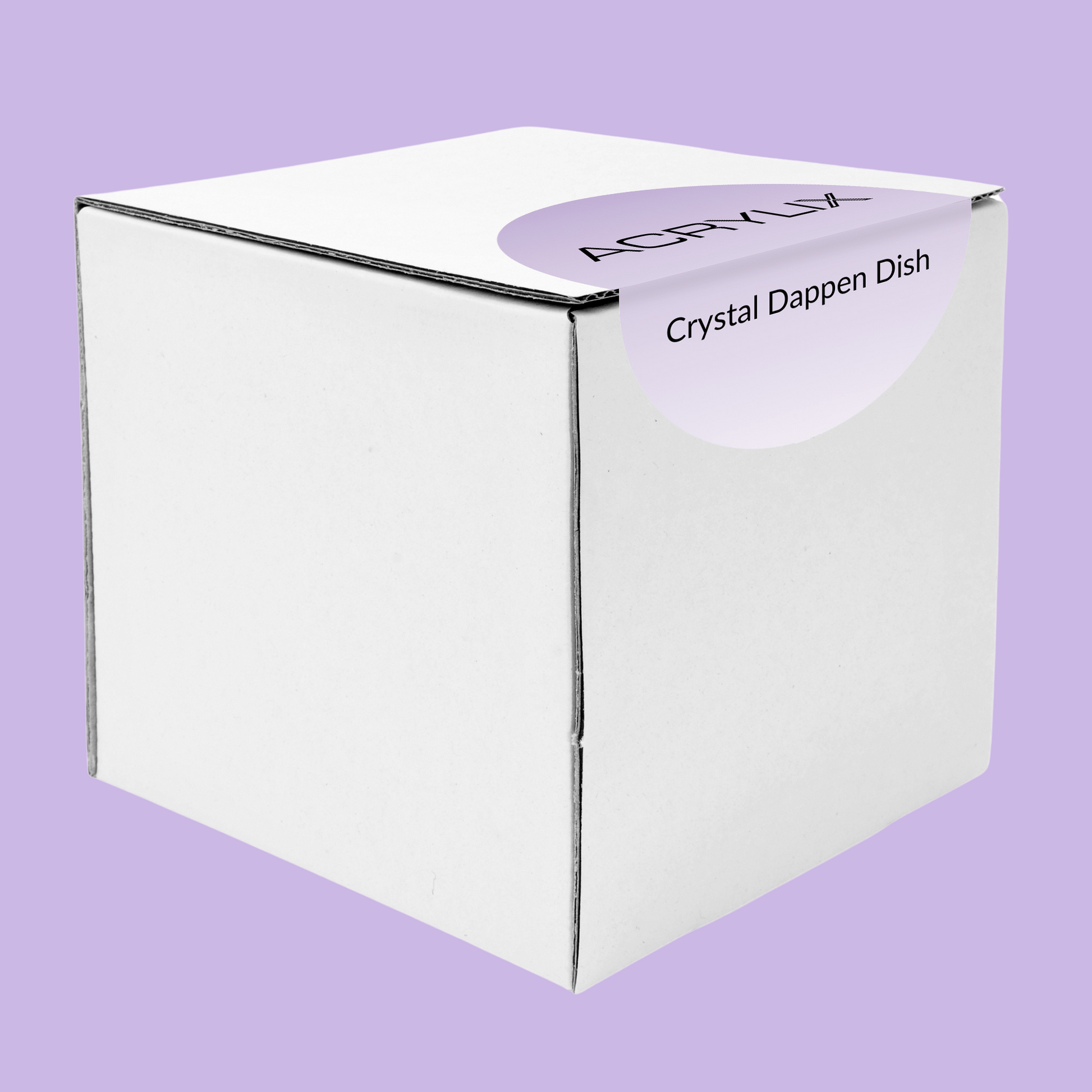 ACRYLIX Dappen Dish Crystal