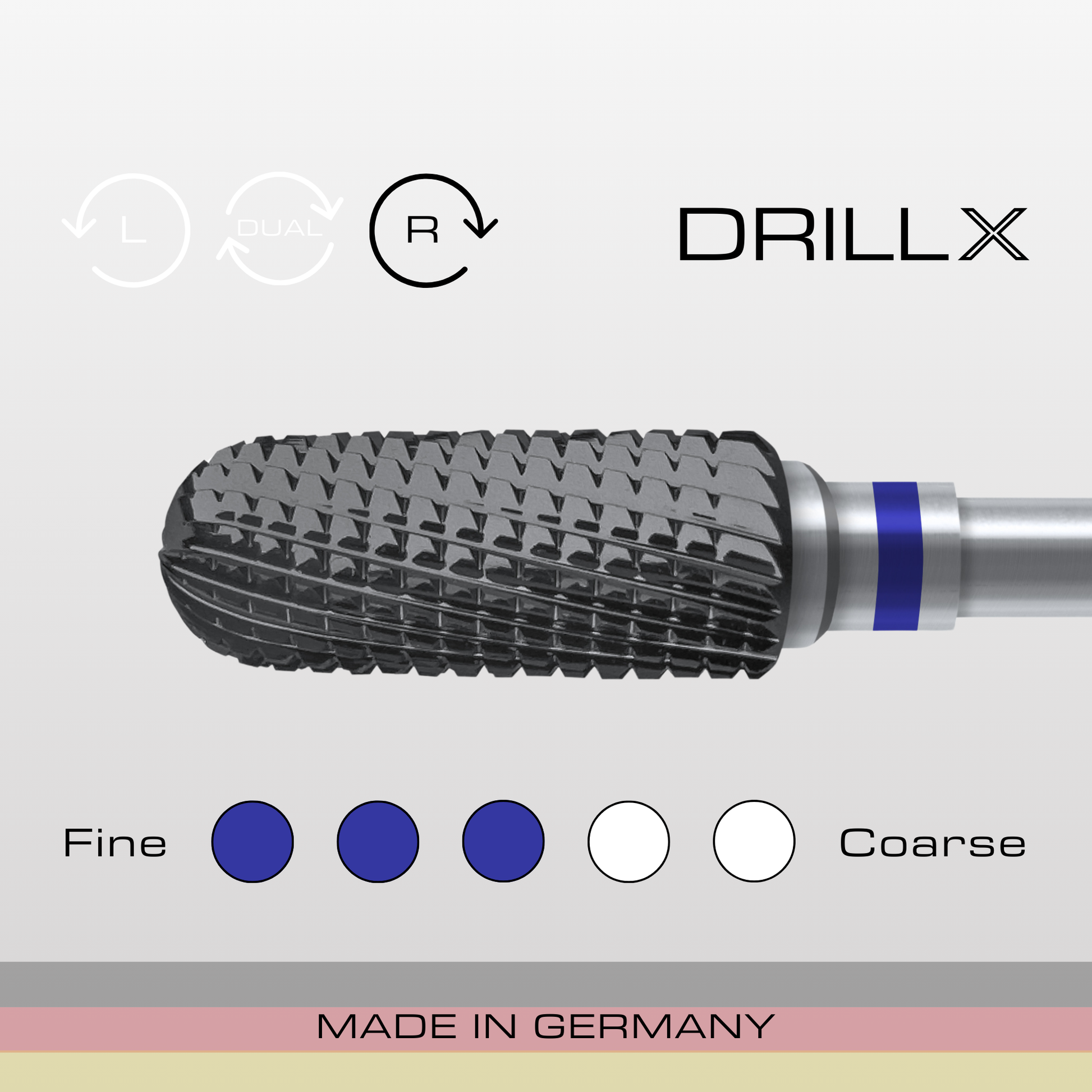 DRILLX Remover Bit Zylinder medium