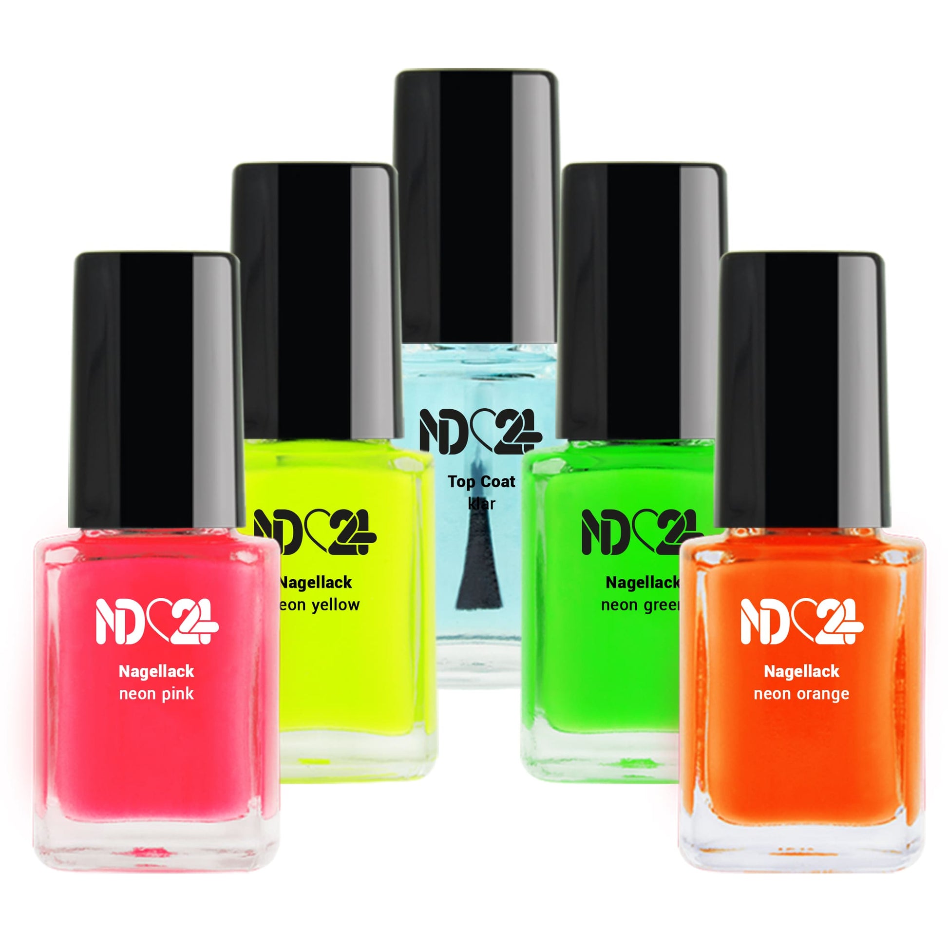 Neon Nagellack Set günstig bestellen bei 😍 ND24 NailDesign | Nagellacke