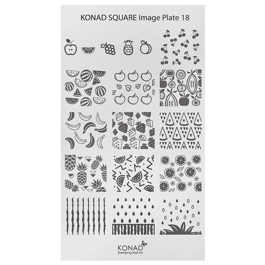KONAD Stamping Schablone XL