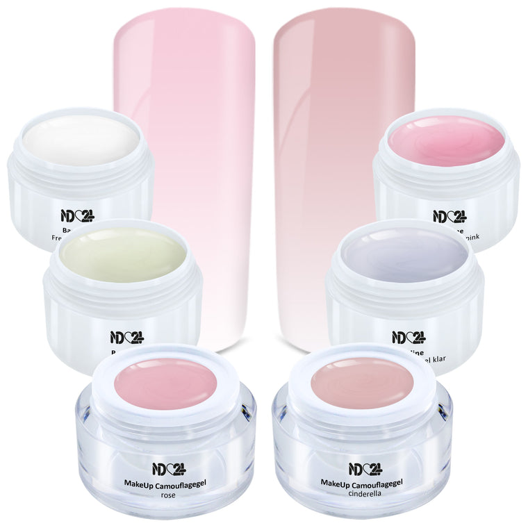 6 x Baby Boomer Gel Set