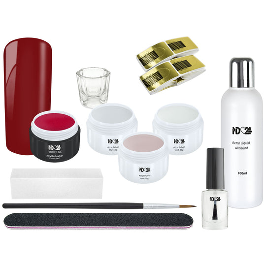 Acryl Starter Set Plus Farb Pulver