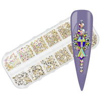 Nailart Strass Steine Box